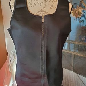 Neoprene vest Zip front XL